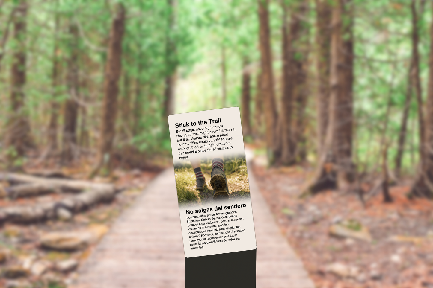 Stick to the Trail