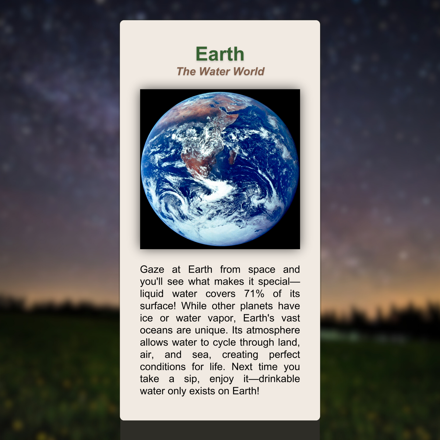 Earth