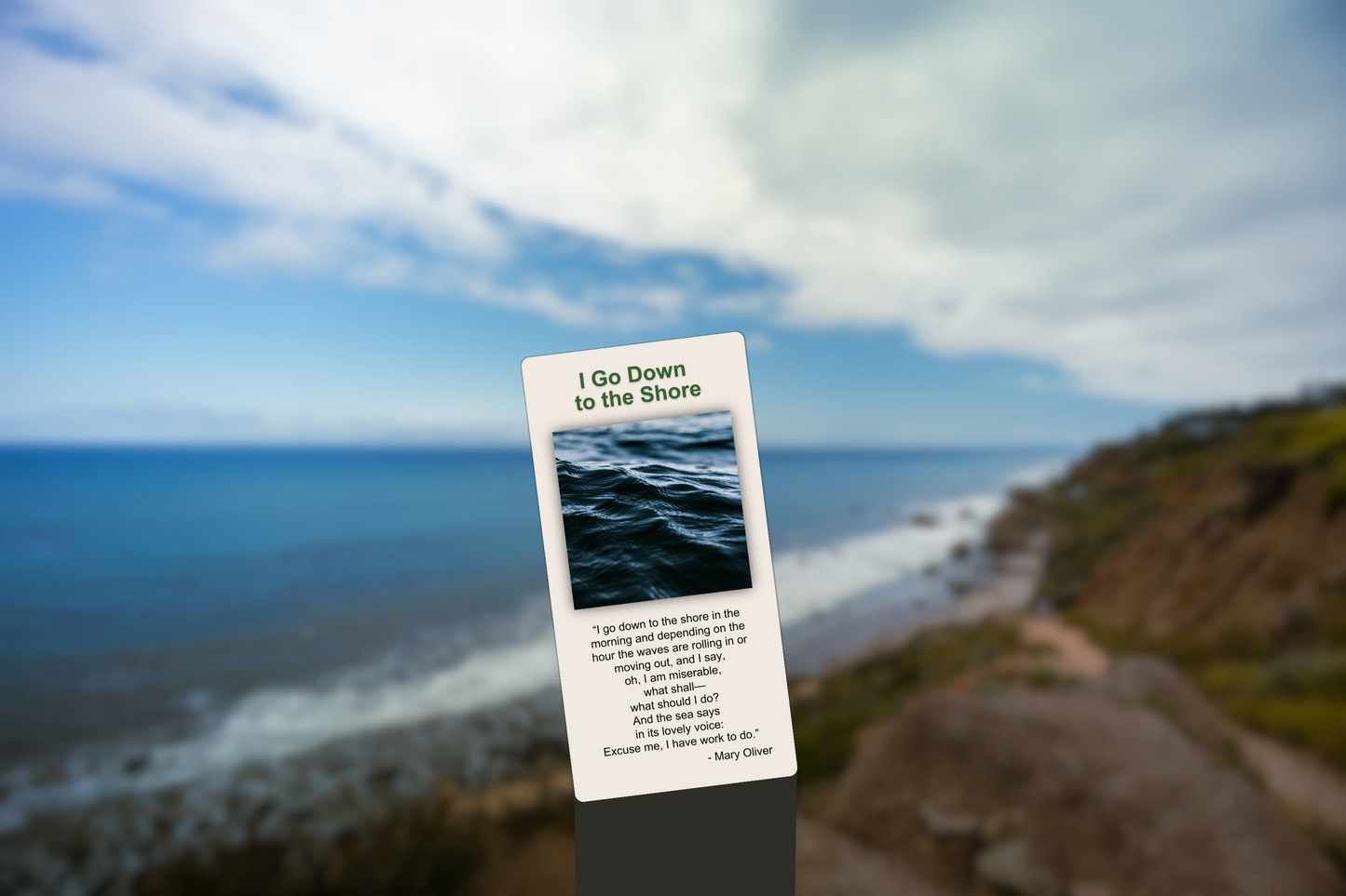 I Go Down to the Shore