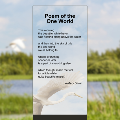 Poem of the One World